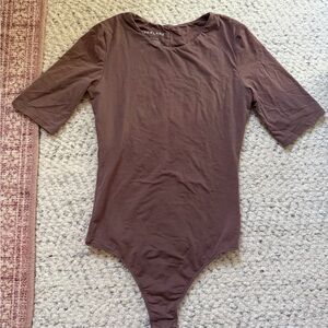 Everlane Plum Bodysuit